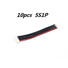 10Pcs/lot 2s 3s 4s 5s 6s LiPo Battery Balance Charger Plug Line/Wire/Connector 22AWG 100mm JST-XH Balancer cable