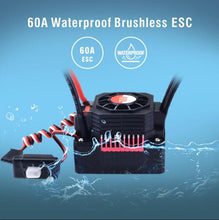 Waterproof 25A 35A 45A 60A 80A 120A 150A ESC Brushless Senseless Speed Controller for 1/8 1/10 1/12 1/20 RC Car