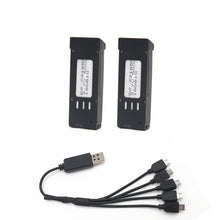 3.7V 500mAH E58 JY019 Battery with 5in1 Charger 3.7V 500mAH Battery Spare Parts for Folding 4-axis UAV D30