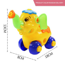 Plastic building blocks puzzle removable toy model building kits DIY screw nut models for assembly toys for children