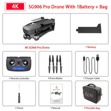 SG906 Pro GPS Drone with Wifi FPV 4K HD Camera Two-axis anti-shake Self-stabilizing Gimbal Brushless Quadcopter Vs Sjrc F11 Pro