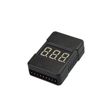 BX100 1S-8S Battery Voltage Meter Tester Lipo Battery Monitor Buzzer Alarm For RC Drone Helicopter