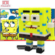 MUMUELI Mini Assembly DIY Anime Game Figure Cute 3D Building Model Kit Blocks for Children Kids Resin Toys Collection DTSET-5