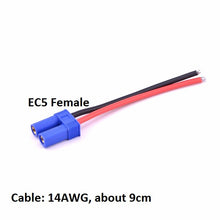 EC3 EC5 To T Deans Plug XT60 Connector Adapter Deans plug 12AWG 14AWG cable wire for RC Lipo ESC Motor Drone