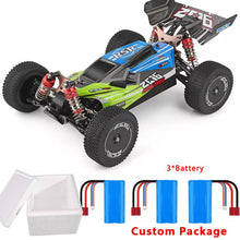 Wltoys 144001 1/14 2.4G RC Buggy 4WD High Speed Racing RC Car Vehicle Models 60km/h RC Racing Car 550 Motor RC Off-Road Car RTR