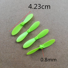 Free Shipping 4.0*0.8cm 4cm 40mm Length 0.8mm Hole Main Blades Props Propellers For R/C Spare Parts Helicopter Quadcopter Access