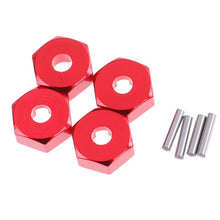 4Pcs/set New Aluminum RC Wheel Hex Nut With Pins Drive Hubs 4P HSP 102042 1/10 Upgrade Parts For 4WD Car Himoto