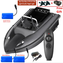 New Function Fixed Speed Cruise Remote Control Fishing Finder Boat 1.5KG 500M Dual Night Light Lure Fishing Smart RC Bait Boat