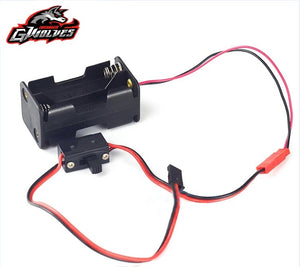 1/10 1/8 RC On/Off Switch JST Connector 6V Receiver box RC light Nitro power box battery box RC FS JLB HSP Car Airplanes boat