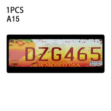 1Pcs RC Custom License Plate Metal Frame Strength Waterproof for 1:10 Tamiya CC01 Axial Scx10 Traxxas Trx-4 Trx4 Crawler Car