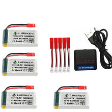 1400mAh 3.7v lipo Battery for SYMA X5 X5S X5C X5SC X5SH X5SW M18 H5P HQ898B HQ859B H11D H11C T64 T04 T05 F28 F29 T56 T57 Charger
