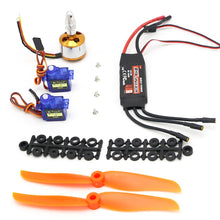A2212 2212 2200KV Brushless Motor 30A ESC / Skylinker BLHeli 40A ESC SG90 Servo 6035 Prop for RC Fixed Wing Plane Helicopter