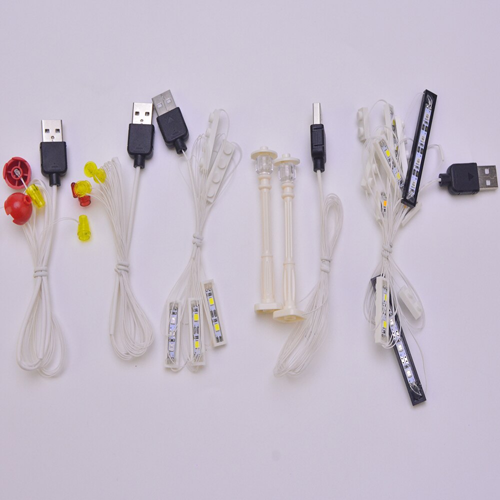 MTELE LED Light kit For 10255 The Assembly Square Set City Building Block Light Set Compatible with 15019 (Not Include Model)