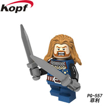 PG8160 Building Blocks Assemble Kits Sam Figures Lord Rings TV Drama Series Aragon Action Frodo Bricks For kids education Toys