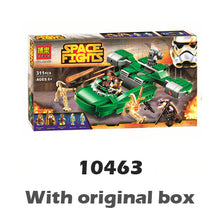 311pcs Space Wars Flash Speeder Battle Droids Naboo Ship Fighter 10463 3D Figure Building Blocks Toys Compatible With LegoING