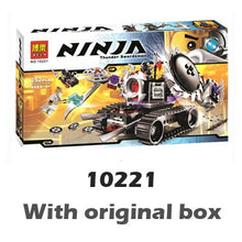 252pcs Ninja Destructoid Rebooted Nindroid Swords Mech Arms 10221 Model Building Block Assemble Toy Brick Compatible With lego