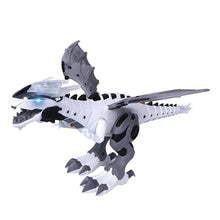 Electric Toy Large Format Walking Spray Dinosaur Robot With Light Sound Mechanical Dinosaurs Model Toy For Kids Children