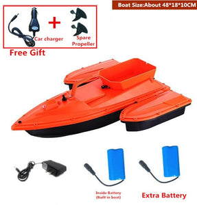 180Mins 500m RC Distacne Auto RC Remote Control Fishing Bait Boat Speedboat Fish Finder Ship Boat With EU charger US/UK Charger
