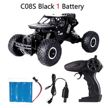 Teeggi C08S Remote Control Toys RC Car 1:16 4WD Climbing Car Bigfoot Cars Off-Road Vehicle Toy for Children Gift Double Motors