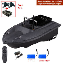 New Function Fixed Speed Cruise Remote Control Fishing Finder Boat 1.5KG 500M Dual Night Light Lure Fishing Smart RC Bait Boat