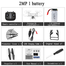 RC Drone Quadcopter With 1080P Wifi FPV Camera RC Helicopter 20-25min Flying Time Professional Dron 720p Quadcopter Drone