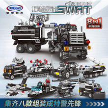 XingBao Compatible with legoed Bricks The Aircraftd Carrier WW2 Tiger Tank Boy Model Kit Assemble Building Blocks Military Toys