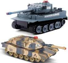 Hot sell Boy RC toy 508A 28CM Infrared aiming launch 2PCS coupe Combat Tank 40M German Tiger America M1A2SEP RC Battle Tanks toy