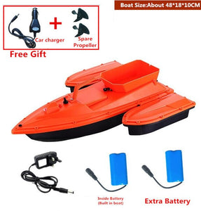 180Mins 500m RC Distacne Auto RC Remote Control Fishing Bait Boat Speedboat Fish Finder Ship Boat With EU charger US/UK Charger
