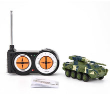 RC Toys Mini 4CH Remote Control Battle Tank Car RC Military Model Vehicle Electrict RC Tank Toys Christmas Gift for Kids