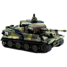 4 Colors Mini Tiger Military Battle RC Tank Remote Radio Control Army Panzer Armored Children Electronic Toys for Boys Kids Gift
