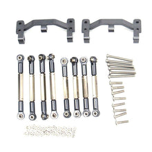 for WPL B1 B-1 B14 B-14 B24 B-24 C14 1/16 RC Car Spare Parts Upgrade Metal Pull Rod Steering Pull Rod Servo Rod Pull Rod Base