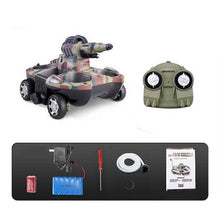 Army Amphibious RC Tank Toys Electronic Remote Control Vehicle for Children Gifts Air Soft BB Bullet Water Spraying Shoot Target