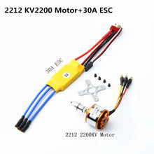 New style A2217/A2212 2200KV / 1000KV Brushless Motor 30A / 40A ESC SG90 9G Micro Servo With T plu for RC Fixed Wing Plane