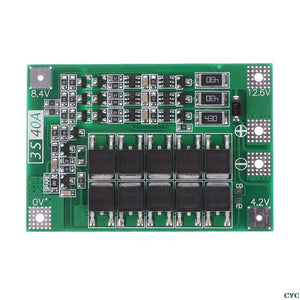 1pcs 3S 11.1V 12.6V 40A w/Balance 18650 Li-ion Lithium Battery BMS Protection Board Enhanced/Balanced Version