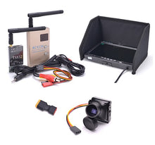 FPV Kit Combo System 1200TVL Camera + 5.8Ghz 600mw 48CH TS832 RC832S RC832 + 7 inch LCD 1024 x600 Monitor IPS for FPV F450 S500