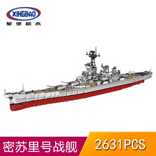 XingBao Compatible with legoed Bricks The Aircraftd Carrier WW2 Tiger Tank Boy Model Kit Assemble Building Blocks Military Toys