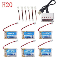 Original JJRC H20 battery 3.7V 150mAh For JJRC H20 Syma S8 M67 U839 RC Quadcopter Parts 3.7V Lipo Battery and Charger (6 IN 1)