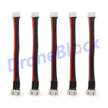 5Pcs / a lot 1s-6s LiPo Battery charging Extended line/Wire/Connector 22AWG 100mm JST-XH Balancer silicone cable 2S 3S 4S 5S