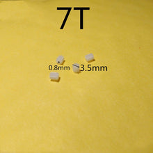 4pcs Small Motor Gears 6T 7T 8T 9T 10T 11T 12T Teeth For 0.8MM 1mm Shaft R/C Helicopter Mini Quadcopter Accessories Spare Parts