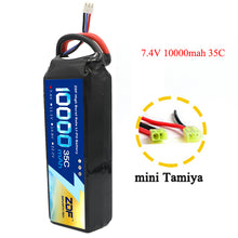 ZDF RC Car Lipo Battery 2S 3S 7.4V / 11.1V 10000mah 35C Max 70C XT90 / XT60/ T Plug For Rc Airplane Traxxas Car RC Truck