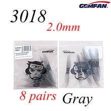Gemfan Hurricane 3018 3x1.8 3 Inch 2-Blade Propeller 1.5mm /2.0mm Hole T Mount for RC Drone FPV Racing Toothpick Frame