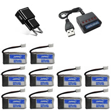 Original JJRC H56 battery 3.7V 300mAh For JJRC H56 T2G Drone Battery for RC Quadcopter Spare Part Lipo Battery and Charger 5in1