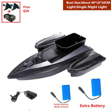 New Function Fixed Speed Cruise Remote Control Fishing Finder Boat 1.5KG 500M Dual Night Light Lure Fishing Smart RC Bait Boat