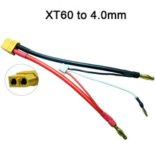Amass XT60 T Deans XT90-S Connectors To Banana 4.0mm Silicon Wiring JST Plug Cable Lipo Battery Charger RC Parts Series Parallel