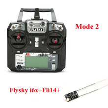 FLYSKY FS-i6X FS i6X 10CH 2.4GHz AFHDS 2A RC Transmitter With X6B iA6B A8S iA10B iA6 Receiver for RC FPV Racing Drone Retailbox