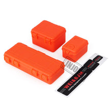 INJORA 3Pcs Plastic Storage Box Decoration Tool for 1/10 RC Crawler Car Axial SCX10 90046 Traxxas TRX-4 TRX-6 MST Recat