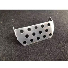 Stainless Steel Chassis Armor Protection Skid Plate for 1/10 RC Crawler Accessories TRX4 SCX10 II 90046/47 90059/60 F120BP ZXZ
