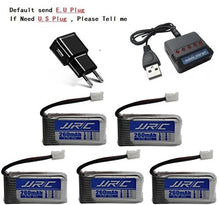 Original JJRC H36 battery 3.7V 260mAh For JJRC E010 E011 E012 E013 Furibee F36 RC Quadcopter Parts Lipo Battery and Charger