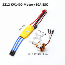 New style A2217/A2212 2200KV / 1000KV Brushless Motor 30A / 40A ESC SG90 9G Micro Servo With T plu for RC Fixed Wing Plane