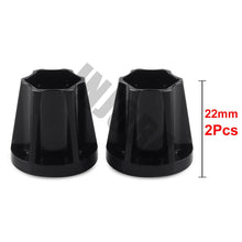 INJORA 2PCS Aluminum Alloy 12mm Wheel Hex Hub for 1/10 RC Crawler 1.9 2.2 Wheel Rim Axial SCX10 Traxxas TRX4 D90